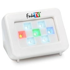 FakeTV FTV7 White   Advanced Home Security Television Simulator   Theft Dete...