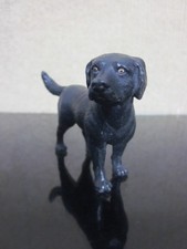 Schleich Dog Black Lab Labrador Figure 2001 Retired Toy Figurine Vintage Toy
