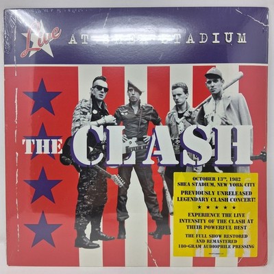 THE CLASH - Live At Shea Stadium LP Original 2008 SEALED! Epic - 88697348801