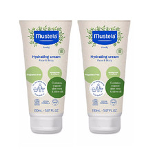 Mustela Organic Hydrating Cream Olive Oil and Aloe 5.07 oz  pack of 2 