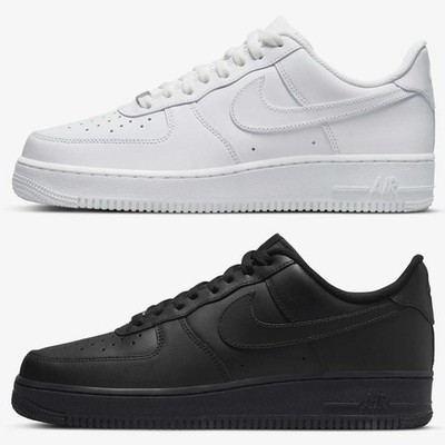 Nike Air Force 1 ´07 Herren Sneaker Triple White & Black Schuhe Freizeitschuhe
