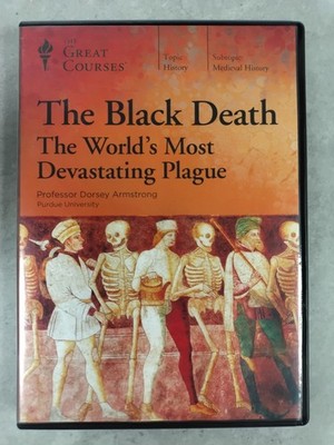 Great Courses The Black Death 4 Dvd Set World's Most Devastating Plague History 