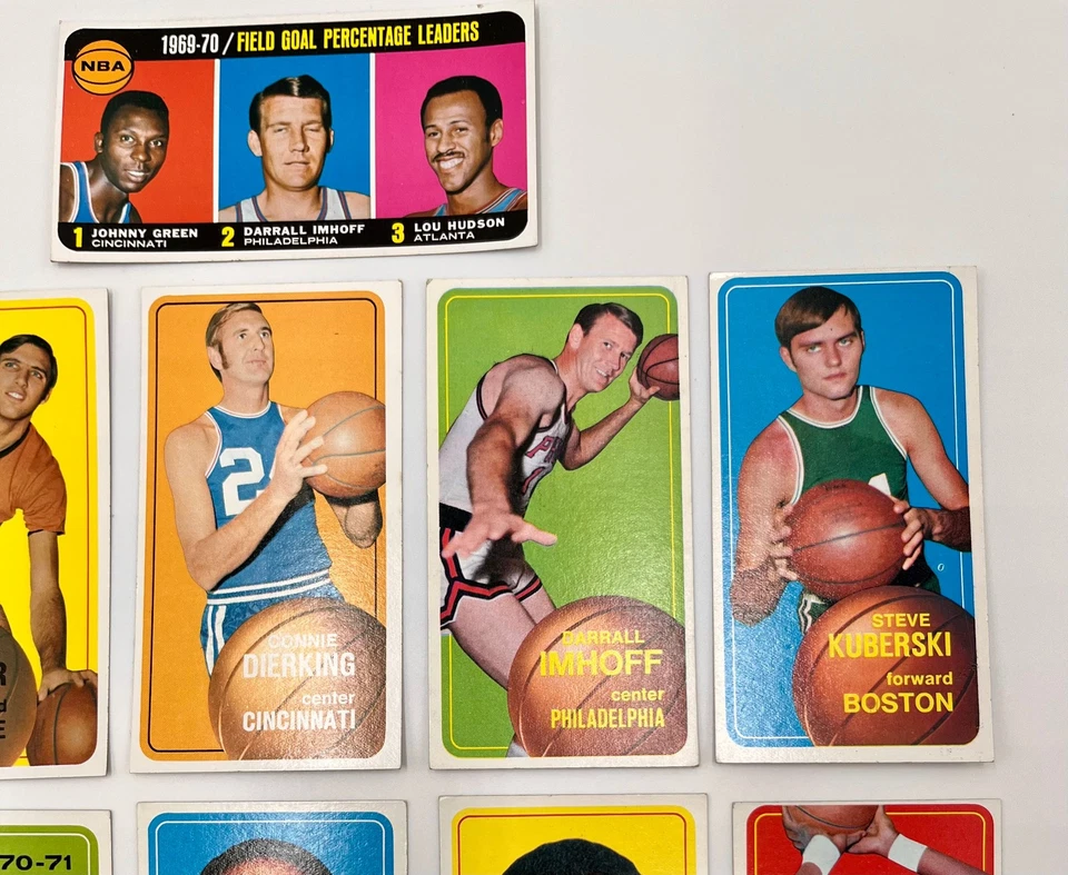 Lot of (16) 1970-1971 Topps Basketball Cards - Set Break - Generally EX - Image 3 of 4