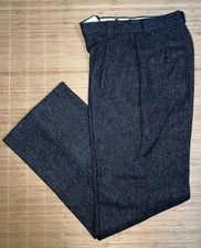 Vintage Women  s Woolrich Heavy Wool Herringbone Pants USA NWOT 4 / 6