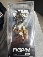 New FIGPIN Disney Star Wars BOBA FETT 502 Limited Edition 1 / 1500 D23 Expo 2022