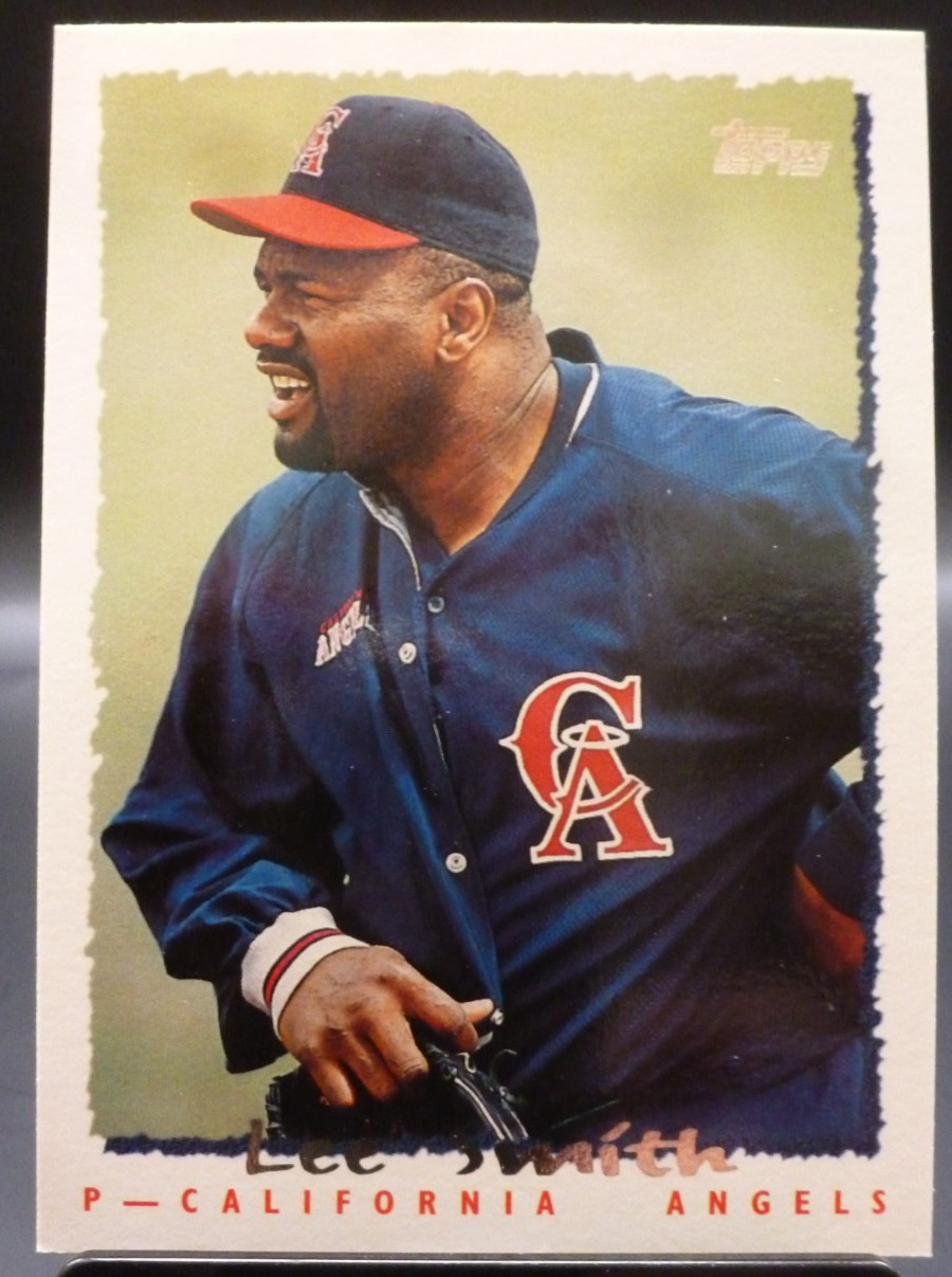 1995 Topps Traded Lee Smith #66T California Angels NM/MT inv1