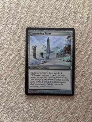 Mtg Thrumming Stone Coldsnap Foil Near mint