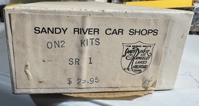 Sandy River Car Shops ON2 SR 1 Caboose Craftsman Wood Kit w/ Box