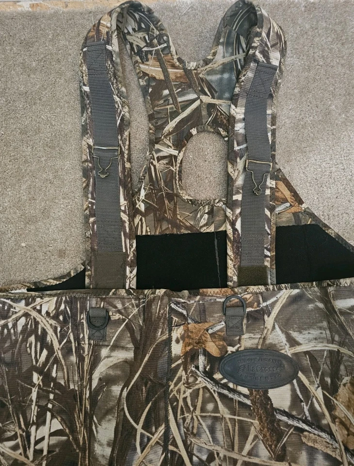 Lacrosse Camo Waders  Alpha 800 gm Thinsulate Hunting 12 Medium Model: 800002 - Image 4 of 4