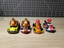 4-PK SUPER MARIO KART Hot Wheels Donkey Diddy Kong Pipe Frame Sport Coupe