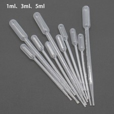 Durable Dropper Transfer Graduated Pipettes Disposable Plastic 1ml/3ml/5ml