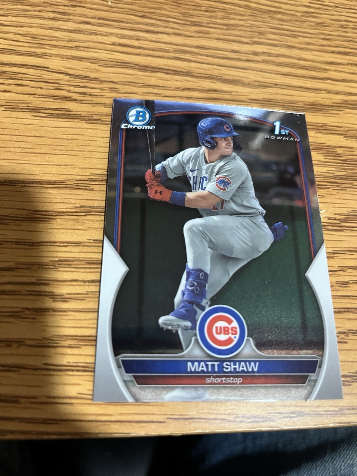 2023 Bowman Draft - Chrome Matt Shaw #BDC-33 (RC)