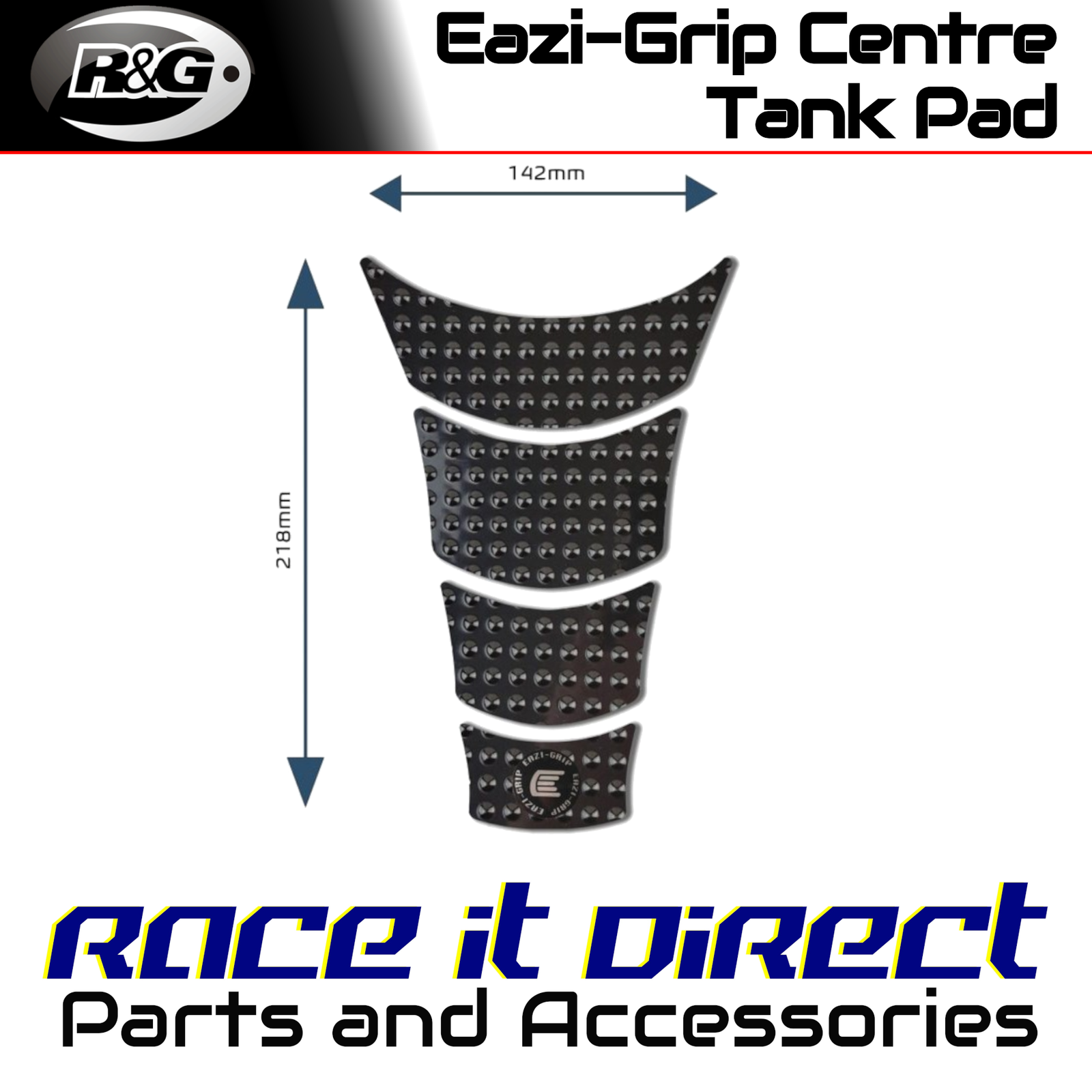 Eazi-Grip Centre Tank Pads for Triumph Thruxton 900 2004-2016 EVO A Eazi-Grip