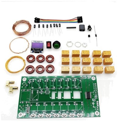 Automatischer Antennentuner Kit 1,8-50MHz OLED DIY für HF Amateurfunk