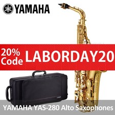 Yamaha YAS-280 Standard Alto Saxophones with case + Mouthpiece / Warranty *