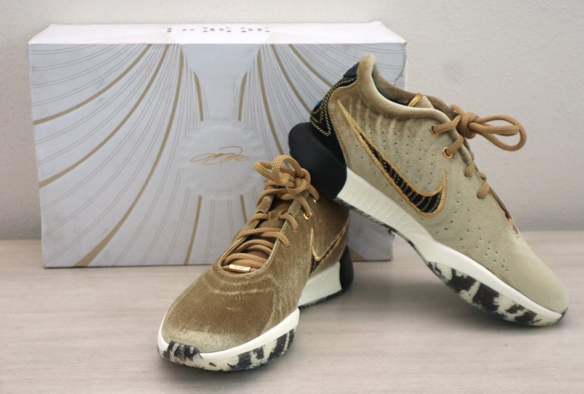 Nike FZ7883-700 Metallic Gold LeBron XXI 21 QS Basketball Shoes 18 NIKE LeBron XXI FZ7883 700 - Shiekh main image 3
