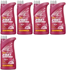 5l Mannol 7201 2-Takt Snowpower Motoröl für Schneemobile und Motorschlitten