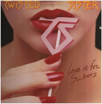 Twisted Sister Love Is For Suckers NEAR MINT Atlantic Vinyl LP