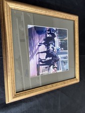 Vintage Framed Horse Racing Photo ? Racehorse & Jockey