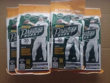 2023 PANINI PRESTIGE FOOTBALL, 30 CARD VALUE PACK, 5 PACKS