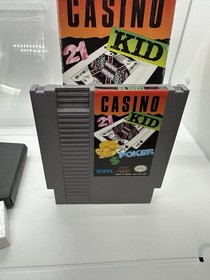 Casino Kid (Nintendo Entertainment System NES, 1989) NES CIB Complete In Box