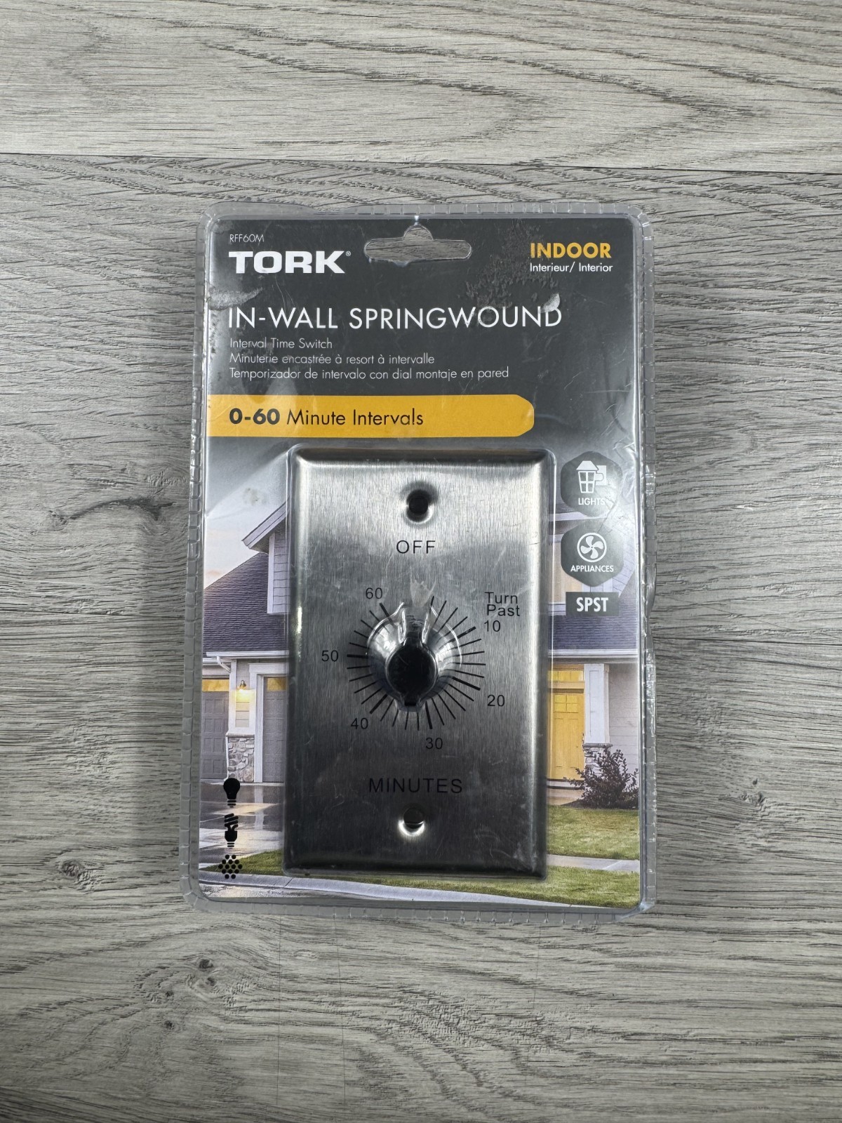 Tork C506h Spring Wound Timer Range 0 To 6 Hr Indoor Interval Time Switch