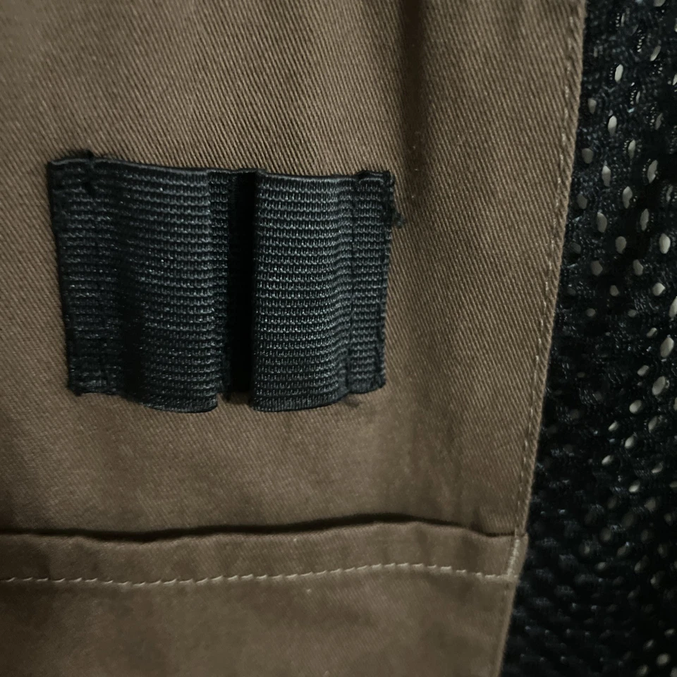 Browning Trapper Creek Mesh Shooting Vest-Clay - Image 3 of 4
