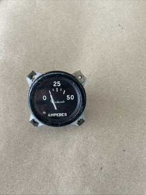 Beechcraft Baron Amperes Amps Meter Gauge Indicator