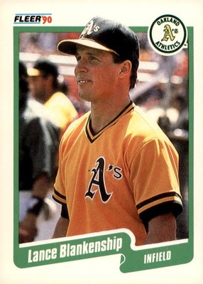 1990 Fleer #1 Lance Blankenship