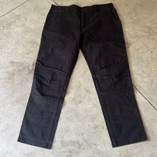 Harley-Davidson Men's Straight Leg Fit Modern Canvas Pants, Black - 42x34