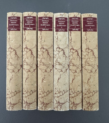 Hermann Hesse Erzählungen 1 6, 6 Bände, gebunden, Deutsch Kurzgeschichten