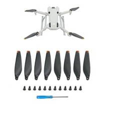 Multi-coloured Propeller Blades Flight Replacement Parts for DJI MINI Pro 4