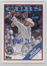 2023 Topps Series 2 1988 Topps Baseball Auto Matt Swarmer #88BA-MSW Auto 1q2d