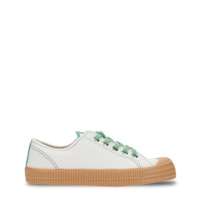Novesta Star Master Contrast Stitch Trainer White Green Transparent