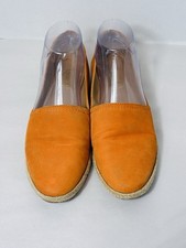 franco sarto leather espadrilles Orange Slip ...