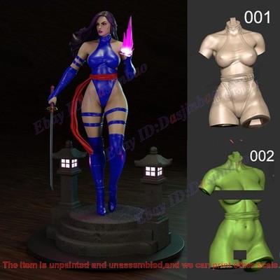Psylocke Stone Lamp 1/8 1/6 1/4 3D Print Model Kit Unpainted Unassembled 2 Ver