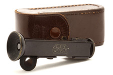 Very Clean Leica Leitz WINTU Finder Black, Early with Case 48700