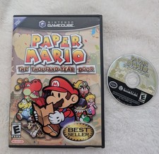 Paper Mario: The Thousand-Year Door (Nintendo, 2004) Game & Box Only, Tested