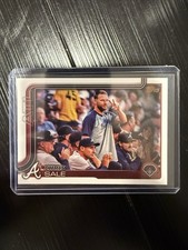 2025 Topps Series 1 - Chris Sale Golden Mirror Image Variation SSP #316 Braves