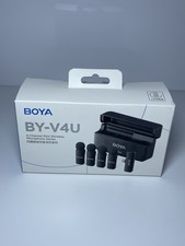 BOYA BY-V4U 4-Channel Wireless Lavalier Mics for Devices With Type C Interface