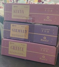 Kiwi Co Atlas Crates (Lot Of 3) Spain, Greece...
