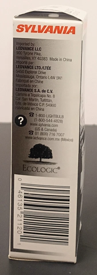 14pc Lot Sylvania 13 Watt Dulux 21120 Fluorescent Bulbs Compact New In Box - Image 4 of 4