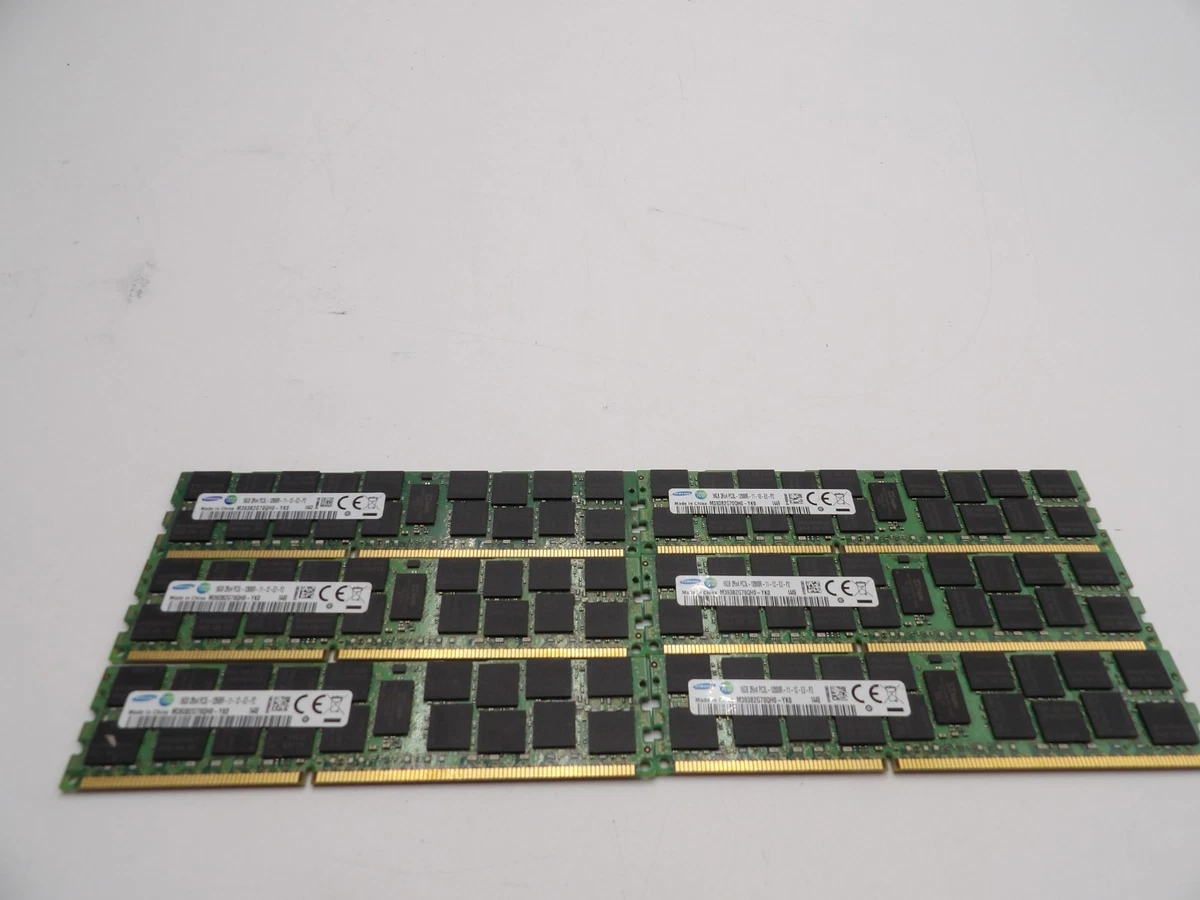 Samsung PC3-12800 (DDR3-1600) Server RAM 6 Modules for sale | eBay