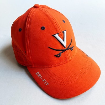 University of Virginia Hat Nike Legacy91 Dri-Fit Fitted Cap Cavaliers Orange OS