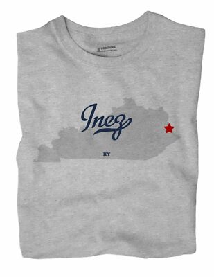 Inez Kentucky KY T-Shirt MAP