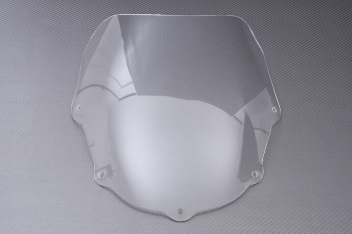 Pare-brise Kawasaki ZZR 250 transparent bulle moto polycarbonate de rechange 1990-2007