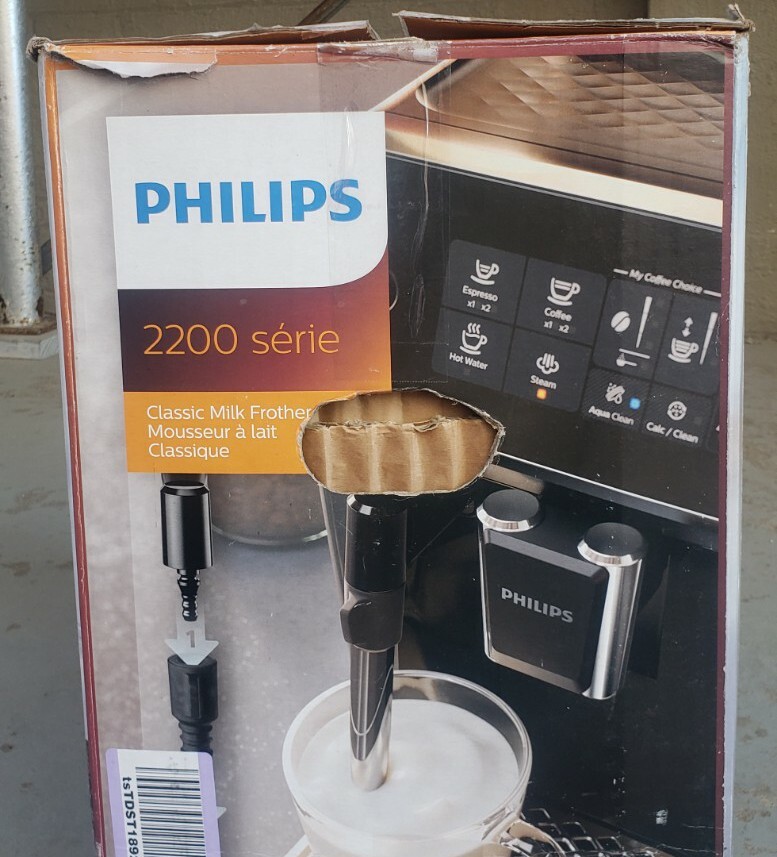NEW Philips 2200 Series EP2220/14 Automatic Espresso Machine W/ Milk Frother 75020086181 eBay