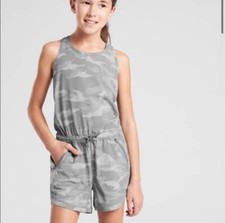 Athleta Girl Camo On the Go Romper