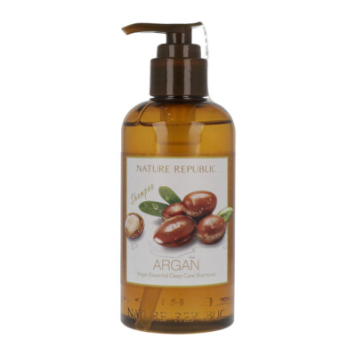 Nature Republic Argan Essential Deep Care Shampoo 300ml kbeauty argan oil