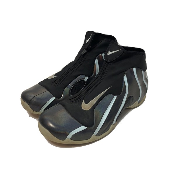 Nike CJ8010-990 Air Flightposite One China Hoop Dreams Men Shoes - Silver/Black for sale online